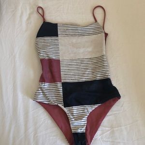 Rip curl bathing suit. Reversible. Cheeky!
